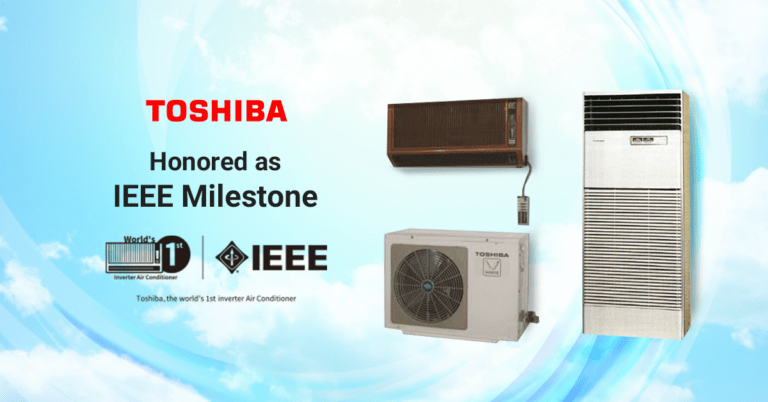 Διεθνής αναγνώριση για την Toshiba στον κλάδο του κλιματισμού!